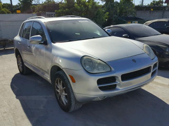 WP1AA29P45LA24383 - 2005 PORSCHE CAYENNE SILVER photo 1