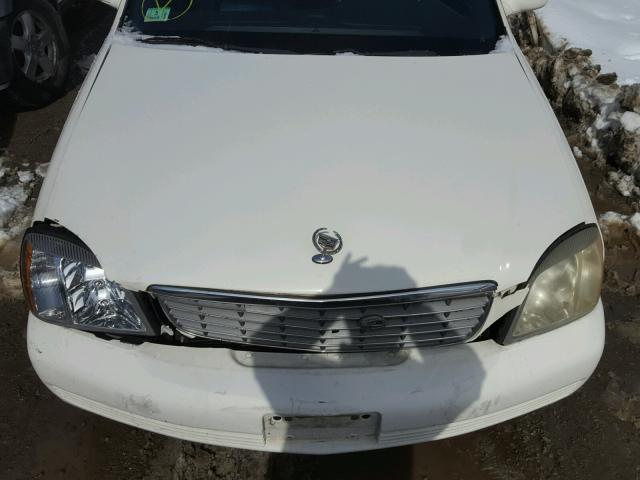 1G6KD54Y85U268226 - 2005 CADILLAC DEVILLE WHITE photo 7