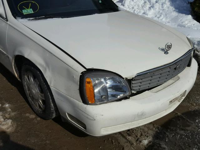 1G6KD54Y85U268226 - 2005 CADILLAC DEVILLE WHITE photo 9