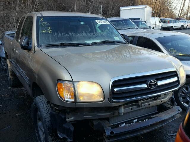 5TBBN44122S257951 - 2002 TOYOTA TUNDRA ACC GOLD photo 1