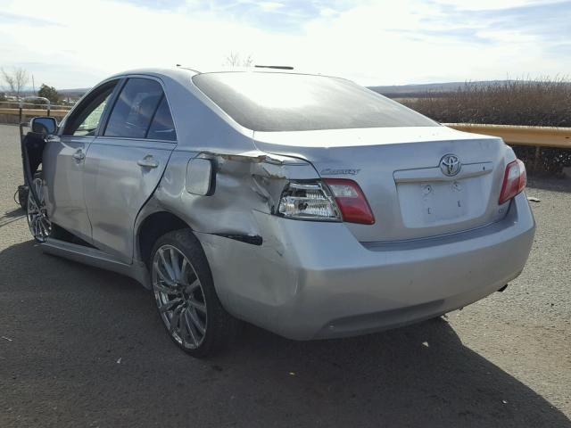 4T1BE46K17U517817 - 2007 TOYOTA CAMRY NEW SILVER photo 3