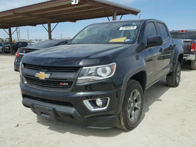 1GCGTDE31G1333120 - 2016 CHEVROLET COLORADO Z BLACK photo 2