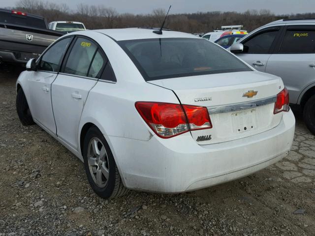 1G1PC5SBXD7197363 - 2013 CHEVROLET CRUZE LT WHITE photo 3