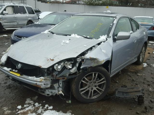 JH4DC54865S010273 - 2005 ACURA RSX SILVER photo 2