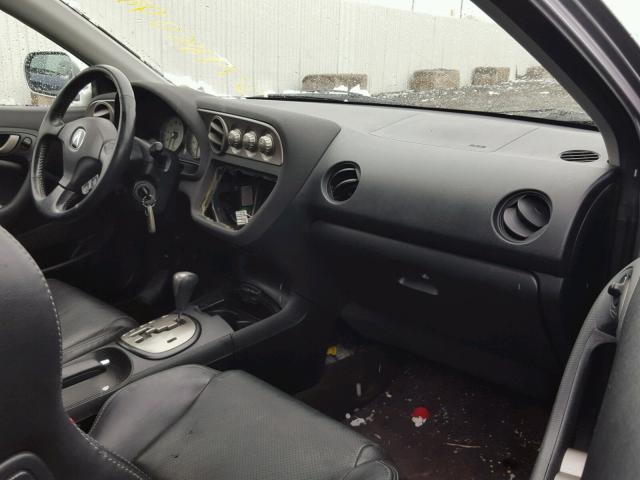 JH4DC54865S010273 - 2005 ACURA RSX SILVER photo 5
