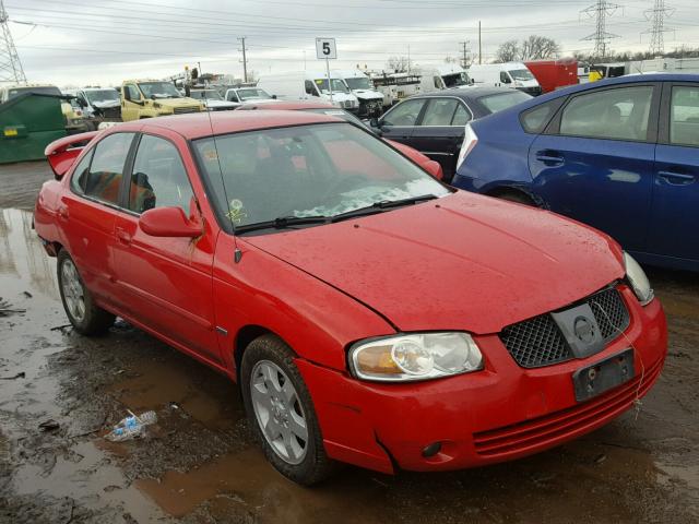 3N1CB51DX5L572468 - 2005 NISSAN SENTRA 1.8 RED photo 1