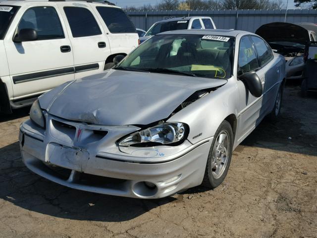 1G2NW52E44C130155 - 2004 PONTIAC GRAND AM G SILVER photo 2