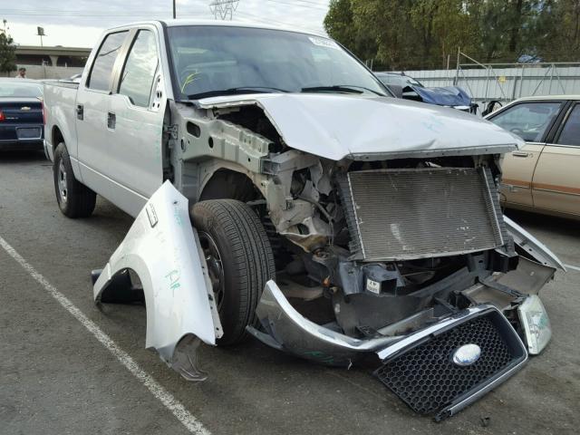 1FTRW12W07KD35626 - 2007 FORD F150 SUPER SILVER photo 1