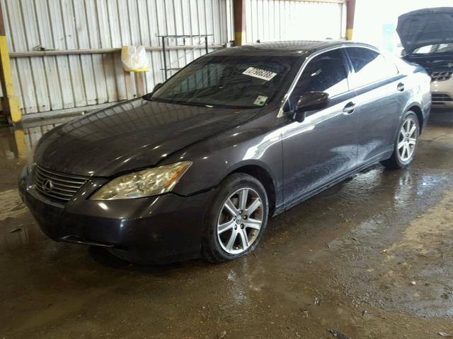 JTHBJ46G482262085 - 2008 LEXUS ES 350 GRAY photo 2