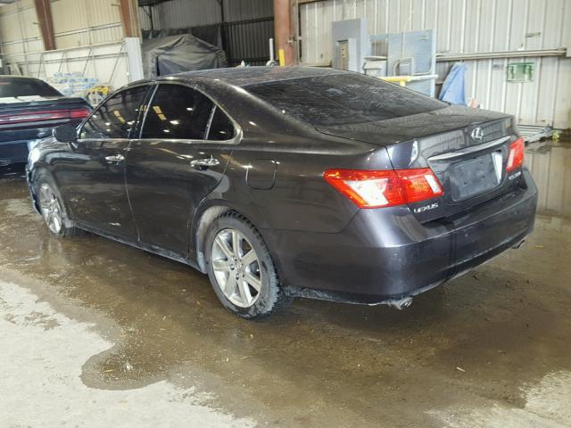 JTHBJ46G482262085 - 2008 LEXUS ES 350 GRAY photo 3