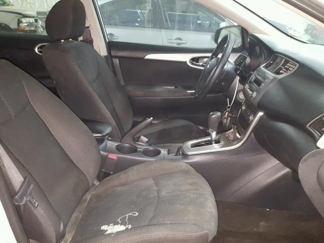 3N1AB7APXDL735549 - 2013 NISSAN SENTRA S SILVER photo 5