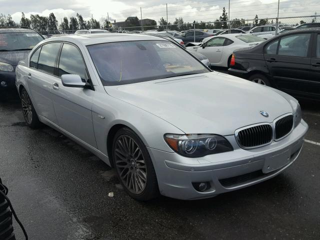 WBAHN83537DT65346 - 2007 BMW 750 SILVER photo 1