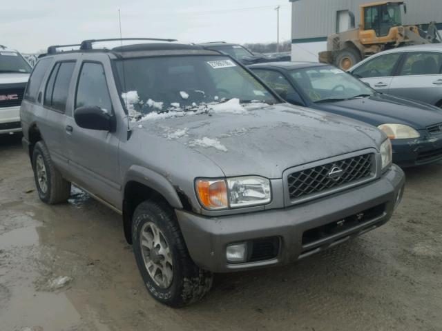 JN8DR09Y61W575299 - 2001 NISSAN PATHFINDER GRAY photo 1