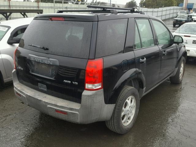 5GZCZ63BX3S887178 - 2003 SATURN VUE BLACK photo 4