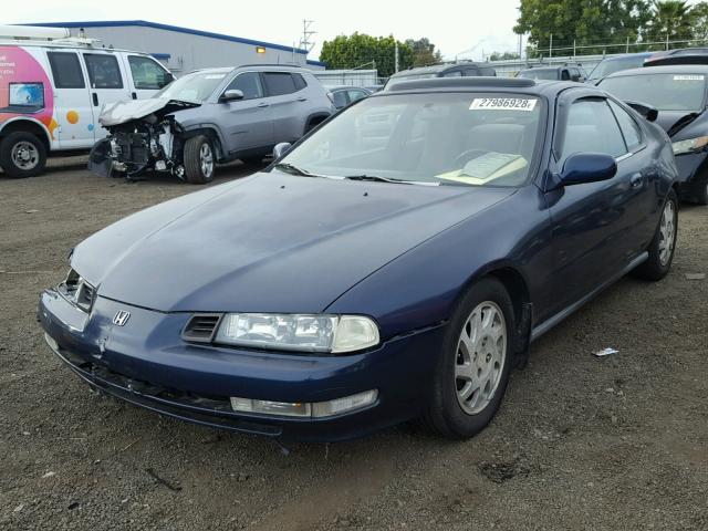 JHMBA8244SC000636 - 1995 HONDA PRELUDE S BLUE photo 2