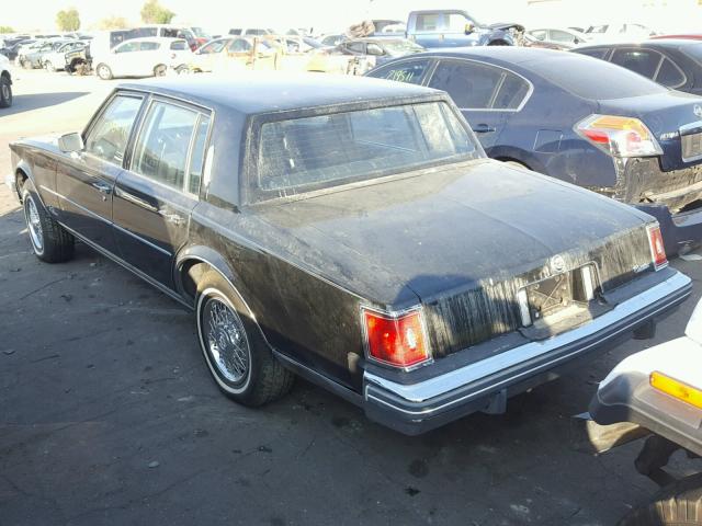 6S69B8Q474589 - 1978 CADILLAC SEVILLE BLACK photo 3