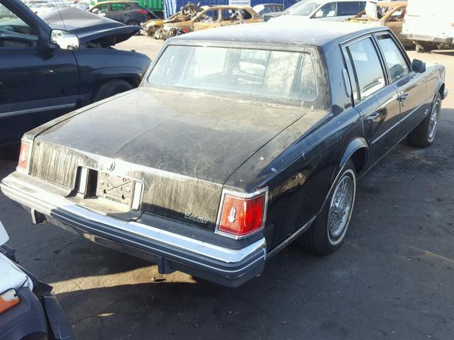 6S69B8Q474589 - 1978 CADILLAC SEVILLE BLACK photo 4