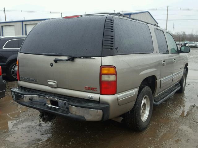 3GKFK16Z72G216852 - 2002 GMC YUKON XL K GRAY photo 4