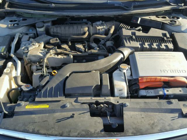 1N4CL21E59C164954 - 2009 NISSAN ALTIMA HYB SILVER photo 7