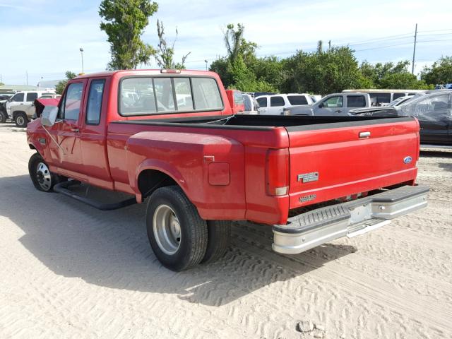 1FTJX35F5VEC99204 - 1997 FORD F350 RED photo 3