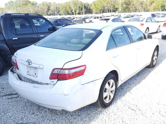 JTNBE46K473006110 - 2007 TOYOTA CAMRY NEW WHITE photo 4