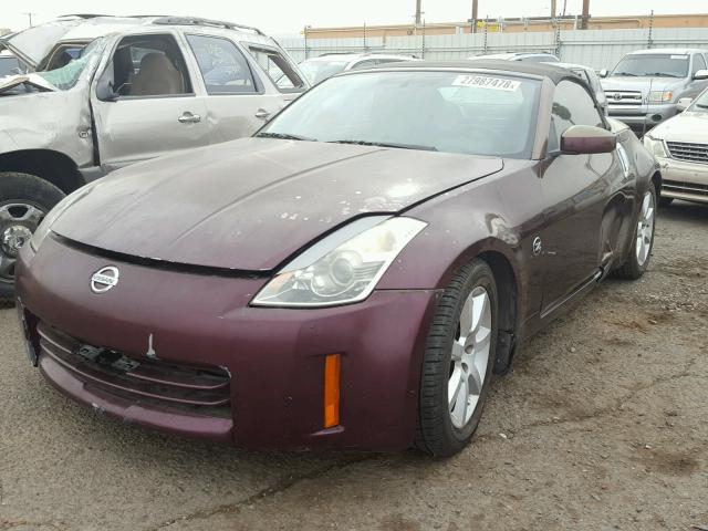 JN1AZ36D66M400333 - 2006 NISSAN 350Z ROADS PURPLE photo 2