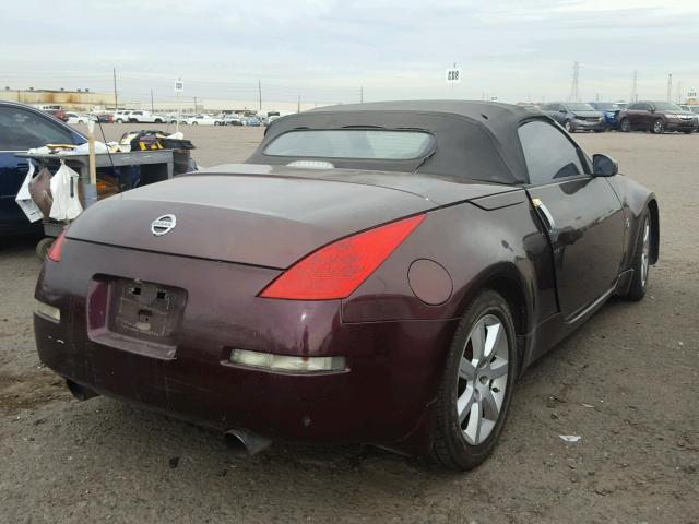 JN1AZ36D66M400333 - 2006 NISSAN 350Z ROADS PURPLE photo 4