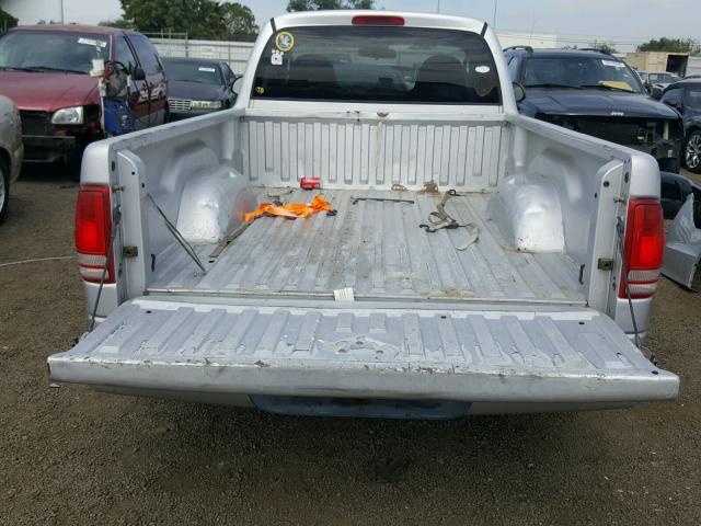 1B7FL26P11S214101 - 2001 DODGE DAKOTA GRAY photo 6