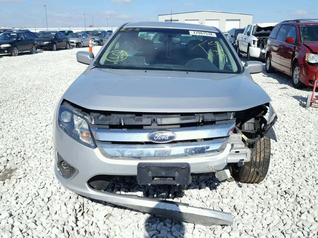 3FAHP0JG6AR278578 - 2010 FORD FUSION SEL SILVER photo 7