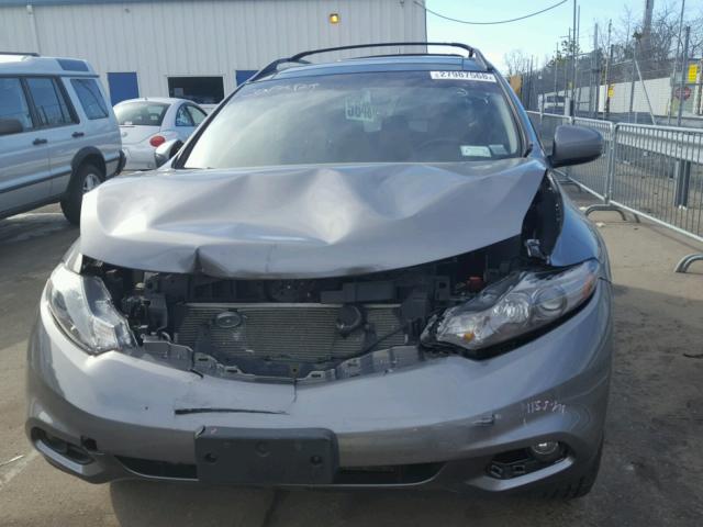 JN8AZ1MW3DW311251 - 2013 NISSAN MURANO S GRAY photo 7