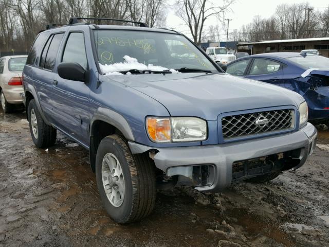 JN8DR09Y61W615171 - 2001 NISSAN PATHFINDER BLUE photo 1