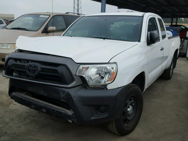 5TFTX4CN9FX055568 - 2015 TOYOTA TACOMA ACC WHITE photo 2