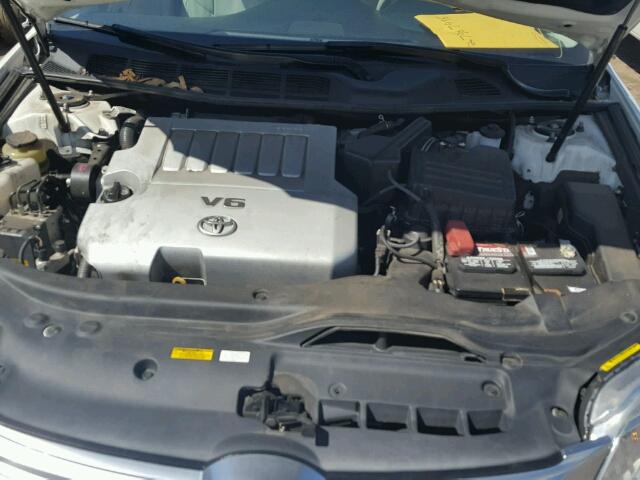 4T1BK3DB9BU393696 - 2011 TOYOTA AVALON BAS WHITE photo 7