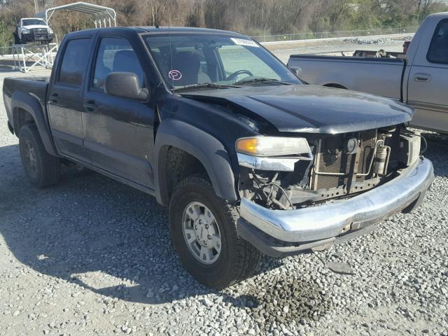 1GTDT136968307000 - 2006 GMC CANYON BLACK photo 1