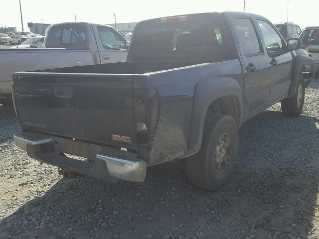 1GTDT136968307000 - 2006 GMC CANYON BLACK photo 4