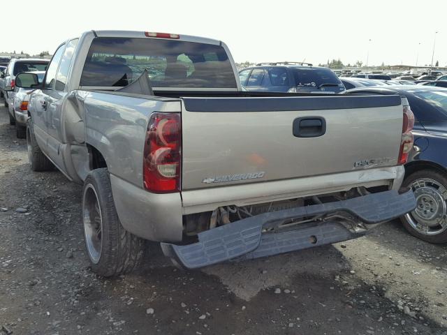 2GCEC19T131188200 - 2003 CHEVROLET SILVERADO BROWN photo 3