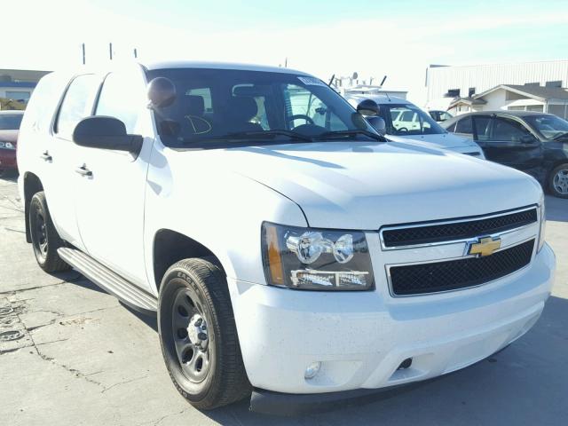 1GNLC2E00DR135366 - 2013 CHEVROLET TAHOE POLI WHITE photo 1