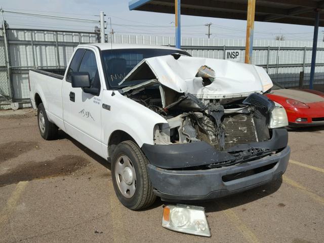 1FTRF12W56KB50244 - 2006 FORD F150 WHITE photo 1