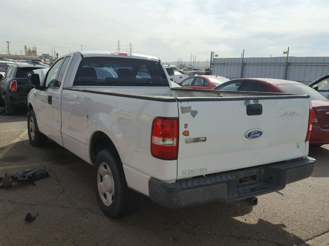 1FTRF12W56KB50244 - 2006 FORD F150 WHITE photo 3