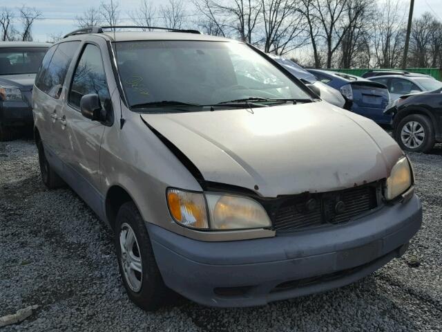 4T3ZF19C33U515101 - 2003 TOYOTA SIENNA CE TAN photo 1