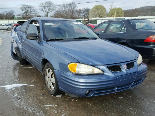 1G2NE12T0XM786023 - 1999 PONTIAC GRAND AM S BLUE photo 1