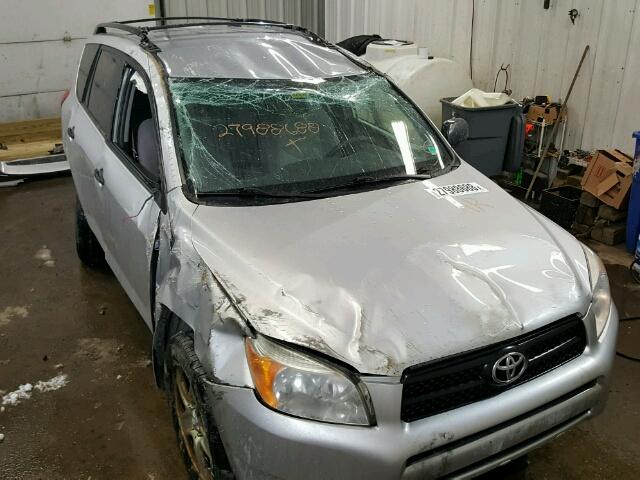 JTMBD33V986083619 - 2008 TOYOTA RAV4 SILVER photo 9