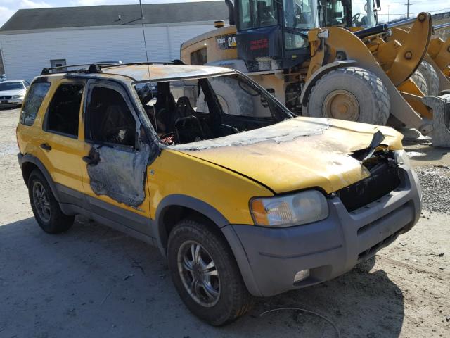 1FMYU04111KA73616 - 2001 FORD ESCAPE XLT YELLOW photo 1