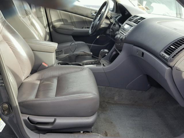 1HGCM56887A123014 - 2007 HONDA ACCORD EX GRAY photo 5