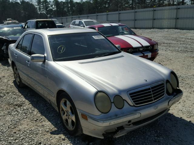 WDBJF65J02B484894 - 2002 MERCEDES-BENZ E 320 SILVER photo 1