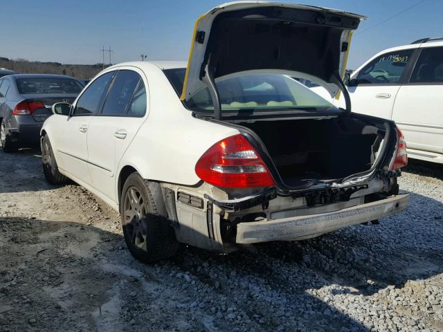 WDBUF65J33A220380 - 2003 MERCEDES-BENZ E 320 WHITE photo 3