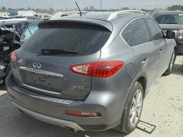 JN1BJ0RP4HM380697 - 2017 INFINITI QX50 GRAY photo 4