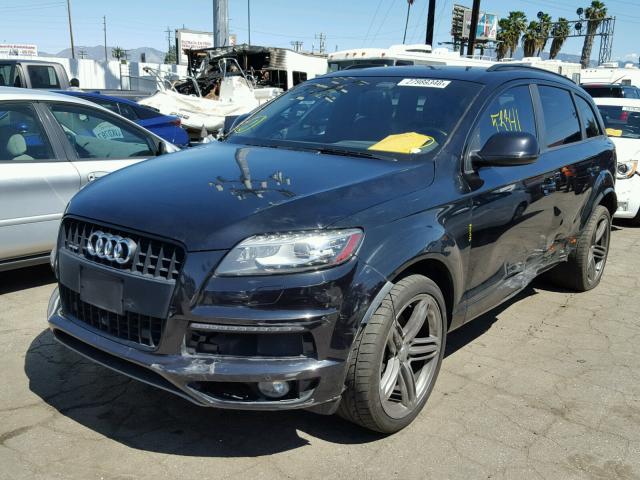 WA1DGAFE7DD012533 - 2013 AUDI Q7 PRESTIG BLACK photo 2