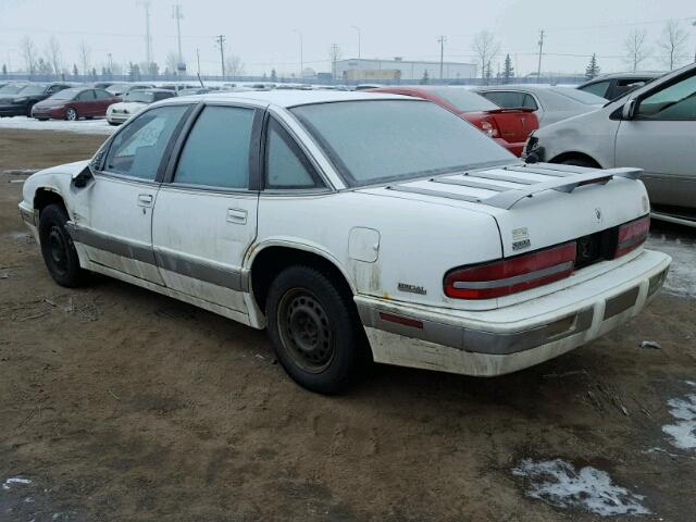 2G4WD55L6R1400527 - 1994 BUICK REGAL LIMI WHITE photo 3