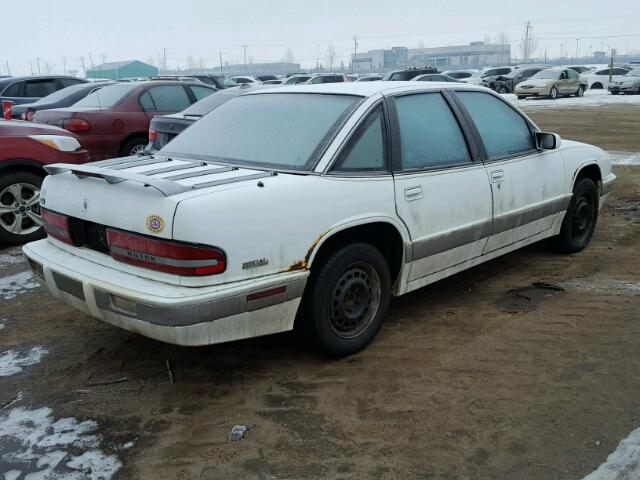 2G4WD55L6R1400527 - 1994 BUICK REGAL LIMI WHITE photo 4